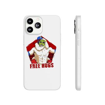 Free Hugs Funny Wrestling For Wrestling Fanatics Phonecase iPhone | Mazezy