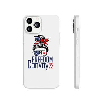 Freedom Convoy 2022 Supporter I Support Canadian Truckers Phonecase iPhone | Mazezy