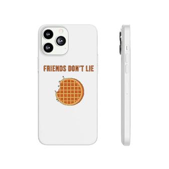 Friends Dont Lie Waffle Men Women Phonecase iPhone | Mazezy