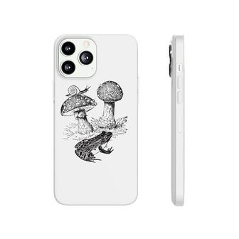 Frog Mushroom And Snail Vintage Botanical Art Phonecase iPhone | Mazezy