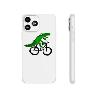 Funny Alligator Riding Bicycle Cartoon Phonecase iPhone | Mazezy