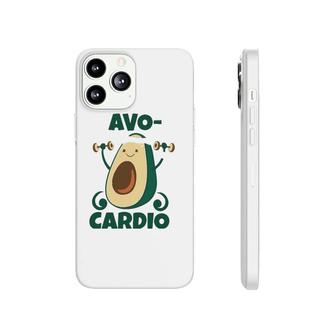 Funny Avo Cardio Veggie Fitness Phonecase iPhone | Mazezy