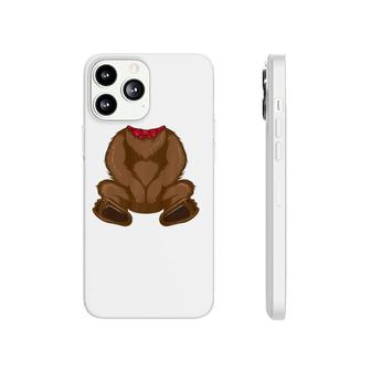 Funny Bear Costume - Hilarious Halloween Teddy Gift Phonecase iPhone | Mazezy
