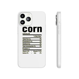 Funny Corn Nutrition Phonecase iPhone | Mazezy