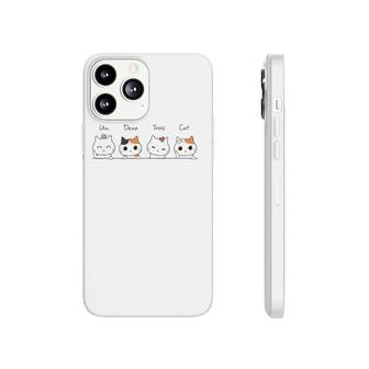 Funny French Counting Cats Un Deux Trois Cat Kittens Phonecase iPhone | Mazezy