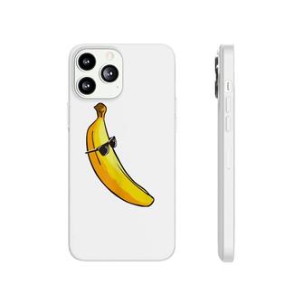 Funny Giant Long Yellow Banana Wearing Summer Sunglasses Phonecase iPhone | Mazezy