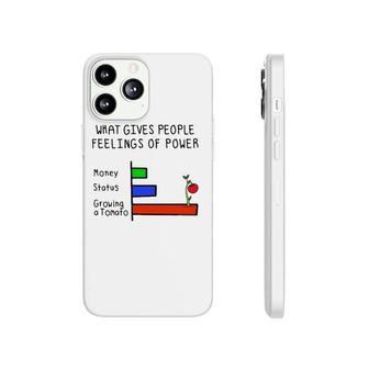 Funny Growing A Tomato Vegetable Growing And Garden Lovers Phonecase iPhone | Mazezy