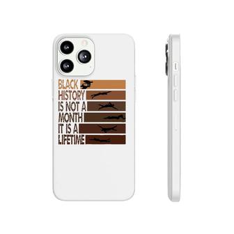 Funny Swimming Quote, Cool Black History Month For Swimming Phonecase iPhone | Mazezy