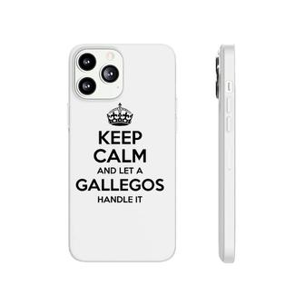 Gallegos Funny Surname Family Tree Birthday Reunion Gift Phonecase iPhone | Mazezy