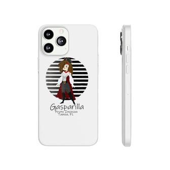 Gasparilla Lady Pirate Brunette Design Distressed Phonecase iPhone | Mazezy