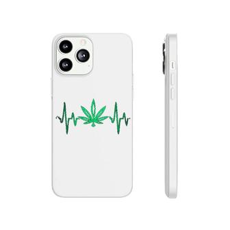 Green Leaf Heartbeat Phonecase iPhone | Mazezy