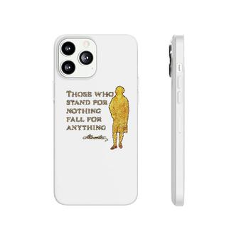 Hamilton Quote History Usa Gift Phonecase iPhone | Mazezy