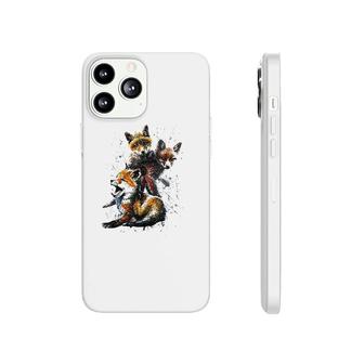 Hand Painted Fox Phonecase iPhone | Mazezy