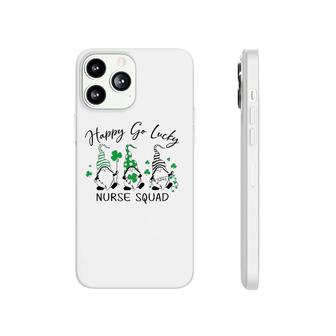 Happy Go Lucky Nurse Squad Gnomies St Patricks Lovers Gift Phonecase iPhone | Mazezy