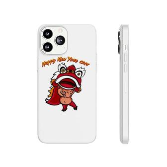 Happy New Year 2031 Pig Wearing Chinese Dragon Tee Phonecase iPhone | Mazezy