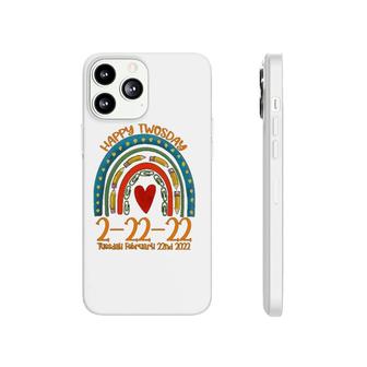 Happy Twosday 2022 February 2Nd 2022 Rainbow Student Phonecase iPhone | Mazezy