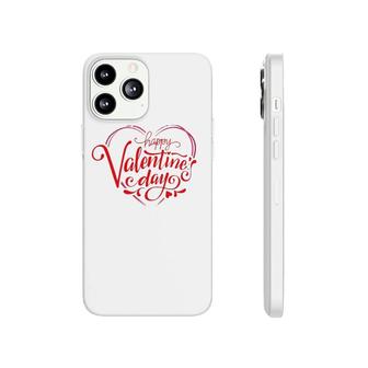 Happy Valentine's Day Heart Shaped Greeting Costume Phonecase iPhone | Mazezy