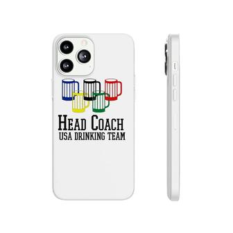 Head Coach Usa Drinking Team Beer Steins Phonecase iPhone | Mazezy
