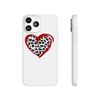 Heart Cow Print Cow Lover Phonecase iPhone | Mazezy