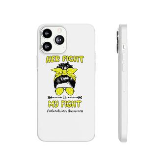 Her Fight Is My Fight Endometriosis Awareness Phonecase iPhone | Mazezy