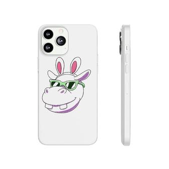 Hippo Easter Bunny Rabbit Ears Cute Tee Phonecase iPhone | Mazezy