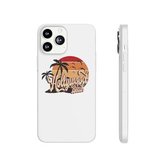 Hollywood Beach Florida Us Beach Summer Sun Vintage Retro 70'S Style Phonecase iPhone | Mazezy