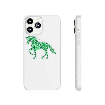 Horse Shamrock Horseback Riding Equestrian Patrick Day Phonecase iPhone | Mazezy