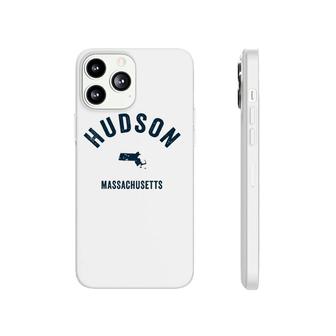 Hudson Massachusetts Ma Vintage 70'S Sports Design Navy Print Phonecase iPhone | Mazezy