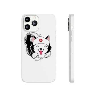 Husky Dog Nurse Appreciation International Nurse Day Phonecase iPhone | Mazezy