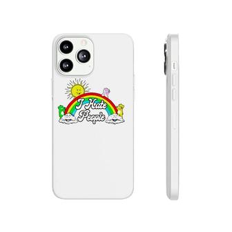 I Hate People Rainbow Phonecase iPhone | Mazezy
