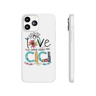 I Love Being Called Cici Sunflower Phonecase iPhone | Mazezy