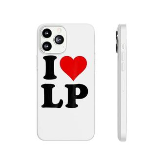 I Love Lp Heart Phonecase iPhone | Mazezy