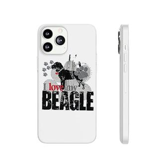 I Love My Beagle Phonecase iPhone | Mazezy