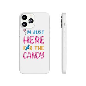 I'm Just Here For The Candy Halloween Sweets Tank Top Phonecase iPhone | Mazezy