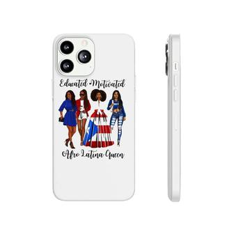 Inspiring Afro Latina Queen Puerto Rican Womans Rico Flag Phonecase iPhone | Mazezy CA