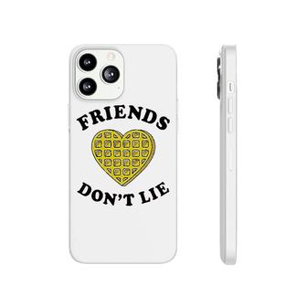 Instant Message Friends Dont Lie Waffle Phonecase iPhone | Mazezy