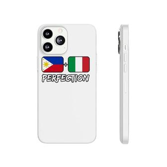 Italian And Filipino Perfection Mix Dna Flag Heritage Phonecase iPhone | Mazezy