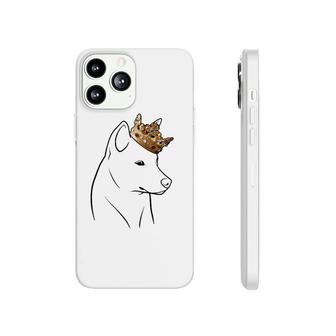 Jindo Dog Wearing Crown Dog Lover Gift Phonecase iPhone | Mazezy