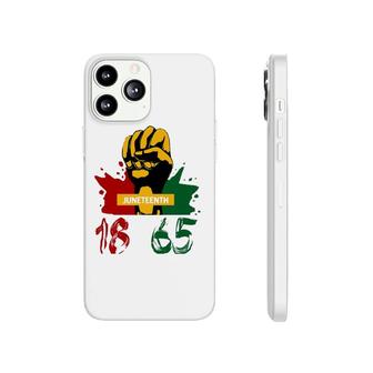 Juneteenth 18 65 African American Power Phonecase iPhone | Mazezy