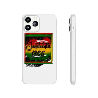 Juneteenth Drippy Juneteenth Celebrate Independence Day Phonecase iPhone | Mazezy