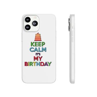 Keep Calm It's My Birthday Phonecase iPhone | Mazezy DE