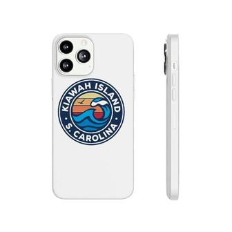 Kiawah Island South Carolina Sc Vintage Nautical Waves Desig Phonecase iPhone | Mazezy