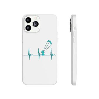 Kitesurfing Kitesurfer Heartbeat Phonecase iPhone | Mazezy