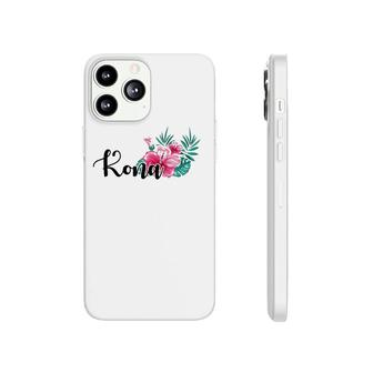 Kona Hawaii Cute Hibiscus Flower Hawaiian Phonecase iPhone | Mazezy