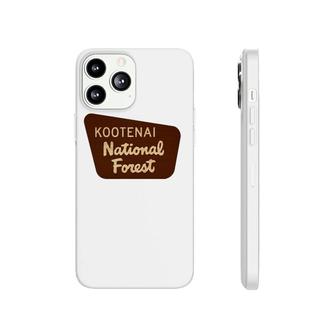 Kootenai National Forest Montana Idaho Mt Id Souvenir Phonecase iPhone | Mazezy