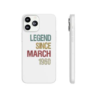 Legend Since March 1960 Phonecase iPhone | Mazezy