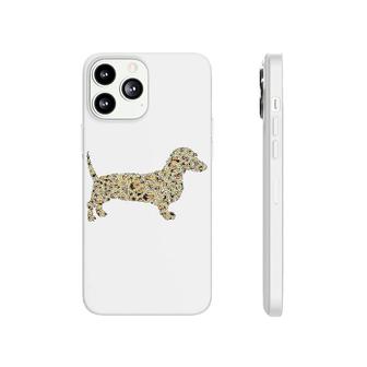 Leopard Print Dachshund Weiner Phonecase iPhone | Mazezy