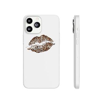 Leopard Print Lips Cheetah Spots Phonecase iPhone | Mazezy