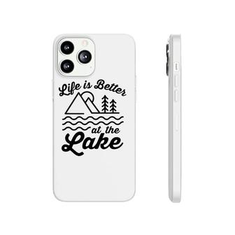 Life Is Better At The Lake Outdoors Summer Fun Phonecase iPhone | Mazezy