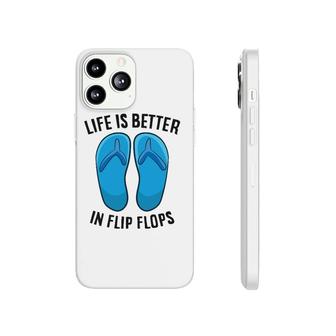 Life Is Better In Flip Flops Beach Summer Phonecase iPhone | Mazezy